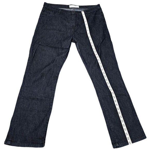 XOXO Fragile Jeans Women's Dark Wash Bootcut Denim Pants Size 15 - Picture 8 of 11